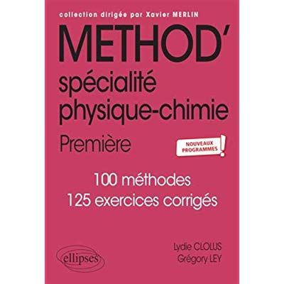 Emprunter Method' spécialité physique-chimie 1re livre