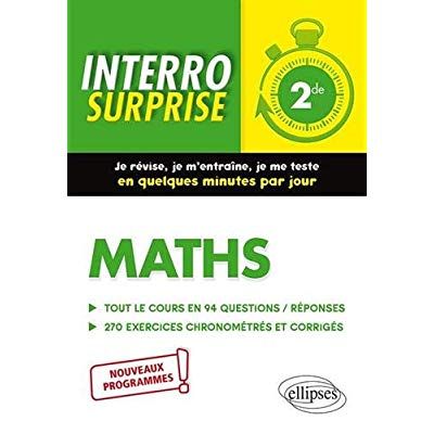 Emprunter Maths 2de. Nouveaux programmes, Edition 2019 livre