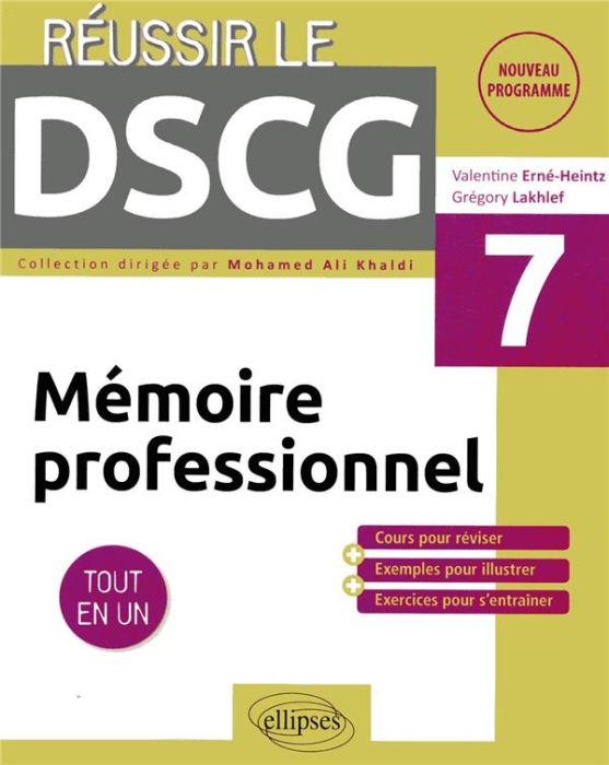 Emprunter Mémoire professionnel DSCG 7 livre