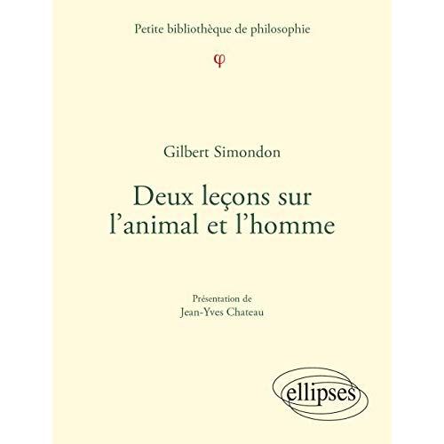 Emprunter Deux leçons sur l'animal et l'homme livre