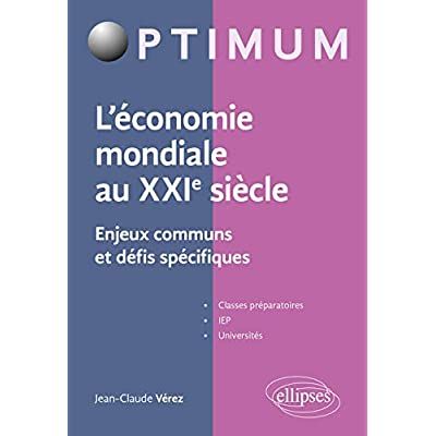 Emprunter L'ECONOMIE MONDIALE AU XXIE SIECLE - ENJEUX COMMUNS ET DEFIS SPECIFIQUES livre