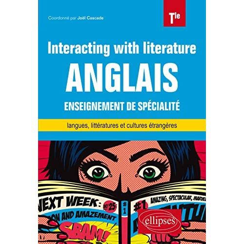 Emprunter Anglais Tle enseignement de spécialité. Interacting with literature, Edition 2020 livre