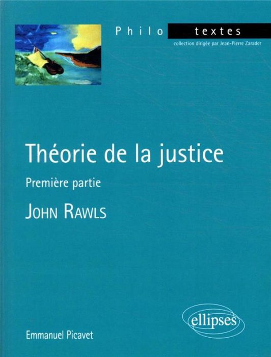 Emprunter Théorie de la justice - première partie. John Rawls livre