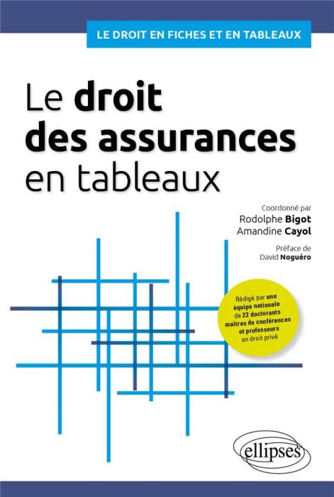 Emprunter Le droit des assurances en tableaux livre