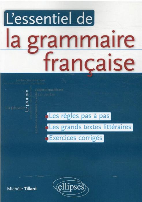 Emprunter L'essentiel de la grammaire française livre