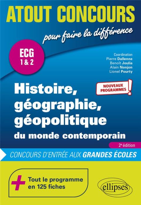 Emprunter Histoire, géographie, géopolitique du monde contemporain. ECG 1 & 2, 2e édition livre