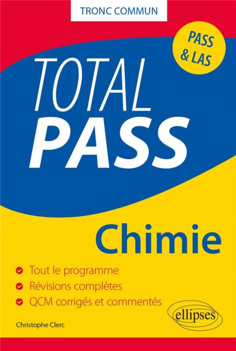 Emprunter Total Chimie en QCM. PASS & LAS livre