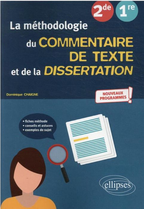 Emprunter La méthodologie du commentaire de texte et de la dissertation 2nde, 1re livre