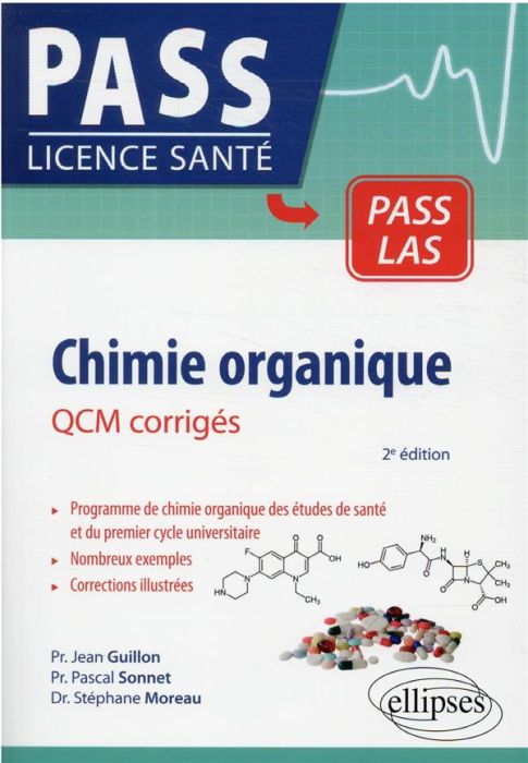 Emprunter Chimie organique. QCM corrigés, 2e édition livre