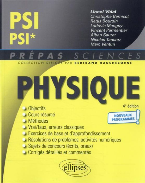 Emprunter Physique PSI/PSI*. 4e édition livre