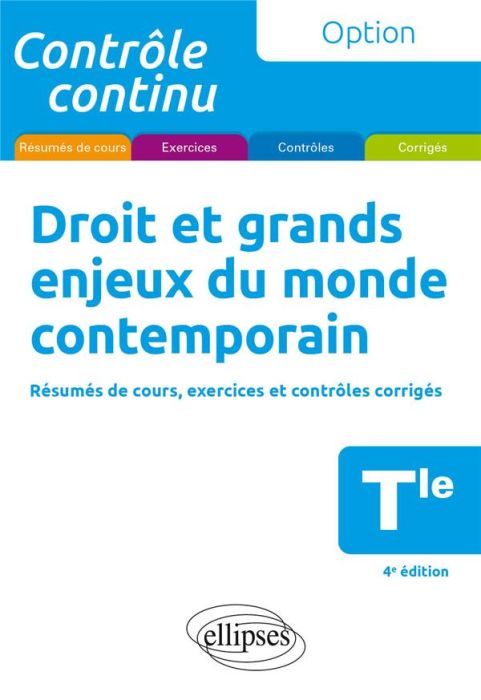 Emprunter Droit et grands enjeux du monde contemporain Tle. 4e édition livre