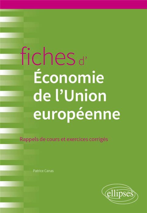 Emprunter Fiches d'Économie de l'Union européenne livre