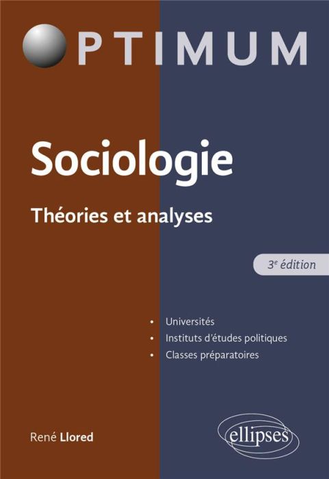 Emprunter Sociologie. Théories et analyses, 3e édition livre