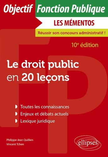 Emprunter Le droit public en 20 leçons livre