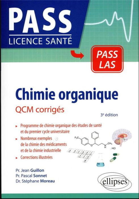 Emprunter Chimie organique. QCM corrigés, 3e édition livre