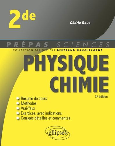 Emprunter Physique-chimie 2de. 3e édition livre