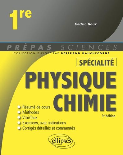 Emprunter Physique-chimie 1re. 3e édition livre