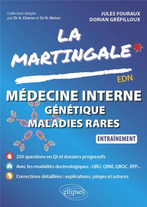 Emprunter Médecine interne - Génétique - Maladies rares. Entraînement livre