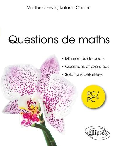 Emprunter Questions de maths PC/PC* livre