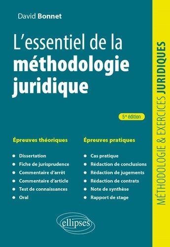 Emprunter L'essentiel de la méthodologie juridique livre