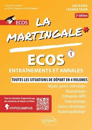 Emprunter Ecos, entraînements et annales. Hépato-gastro-entérologie, rhumatologie, orthopédie-MPR, endocrinolo livre