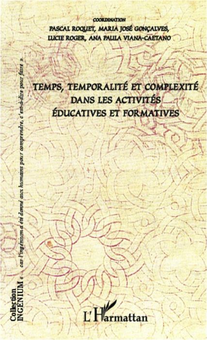 Emprunter Temps, temporalité et complexité dans les activités éducatives et formatives livre