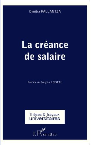 Emprunter La créance de salaire livre