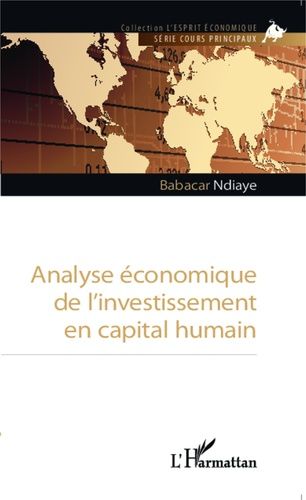 Emprunter Analyse économique de l'investissement en capital humain livre