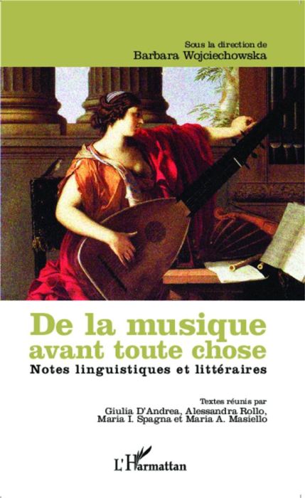 Emprunter De la musique avant toute chose. Notes linguistiques et littéraires livre