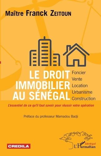 Emprunter Le droit immobilier au Sénégal livre