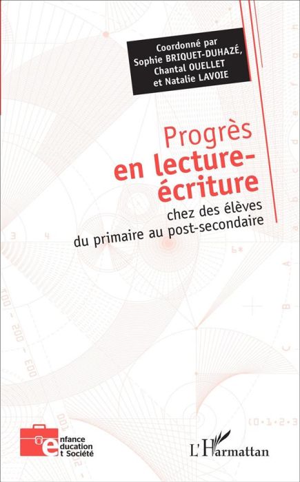 Emprunter Progrès en lecture-écriture chez des élèves du primaire au post-secondaire livre