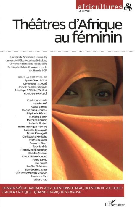 Emprunter Africultures N° 103-104 : Théâtres d'Afrique au féminin livre