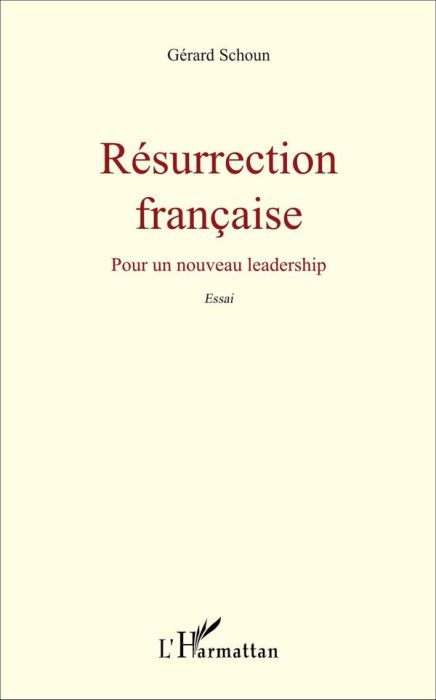 Emprunter Résurrection française. Pour un nouveau leadership livre