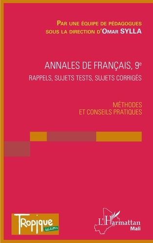 Emprunter Annales de français 9e. Rappels, sujets, tests, sujets corrigés livre