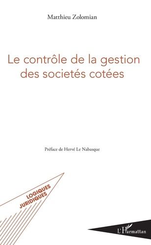 Emprunter Le contrôle de la gestion des sociétés cotées livre