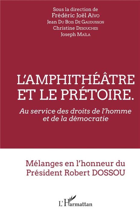 Emprunter L'amphithéâtre et le prétoire. Au service des droits de l'homme et de la démocratie - Mélanges en l' livre