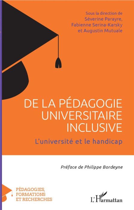 Emprunter De la pédagogie universitaire inclusive. L'université et le handicap livre