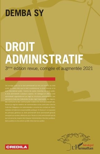 Emprunter Droit administratif. 3e édition revue et augmentée livre