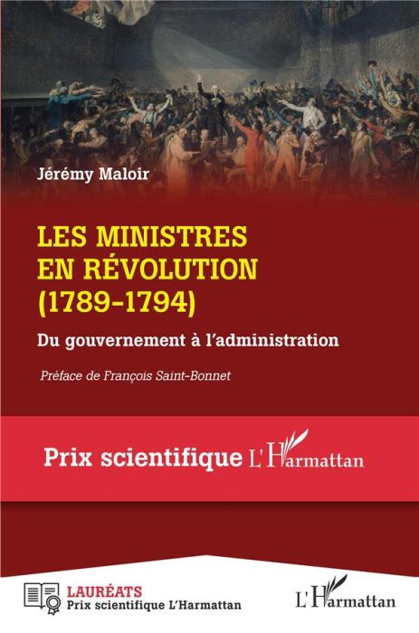 Emprunter Les ministres en Révolution (1789-1794). Du gouvernement à l'administration livre