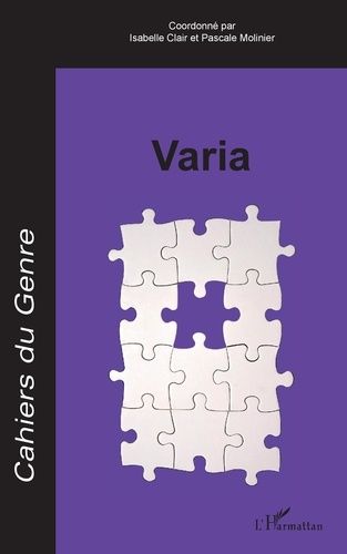 Emprunter Cahiers du genre N° 70/2021 : Varia livre