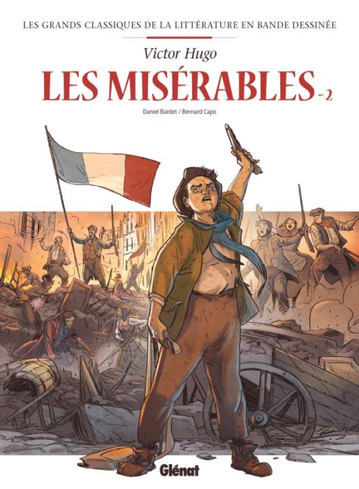 Emprunter Les grands classiques de la littérature en bande dessinée : Les Misérables Tome 2 livre