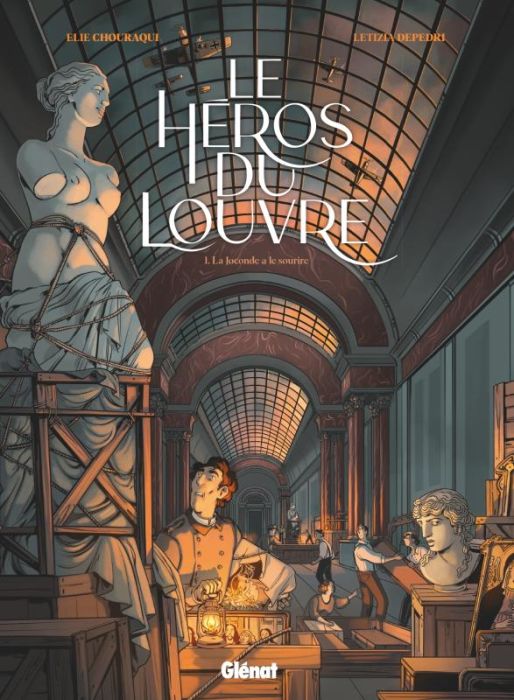 Emprunter Le héros du Louvre Tome 1 : La Joconde a le sourire livre