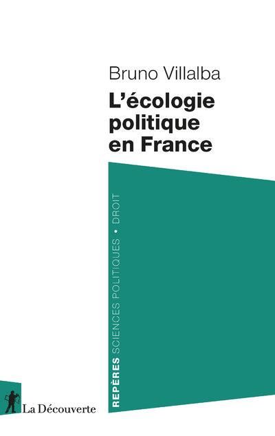 Emprunter L'écologie politique en France livre