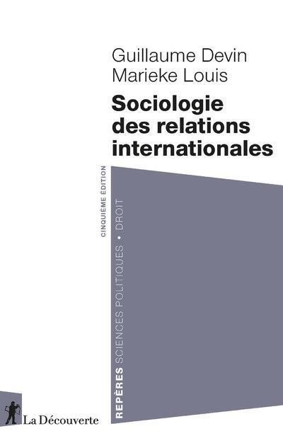 Emprunter Sociologie des relations internationales. 5e édition livre