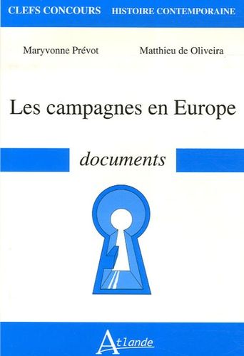 Emprunter Les campagnes en Europe livre