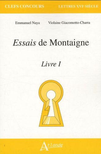 Emprunter Essais de Montaigne. Livre 1 livre