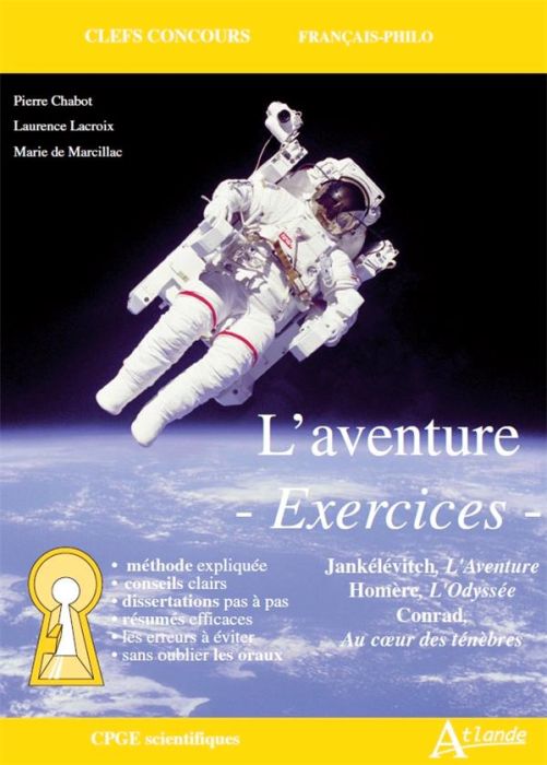 Emprunter L'aventure. Exercices : Jankélévitch, L'Aventure %3B Homère, L'Odyssée %3B Conrad, Au coeur des ténèbres livre