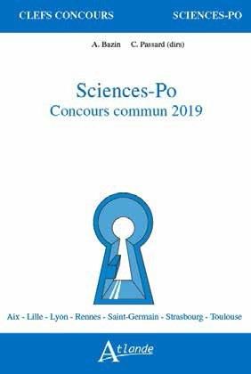 Emprunter Sciences-Po, concours commun. Le secret, le numérique, Edition 2019 livre