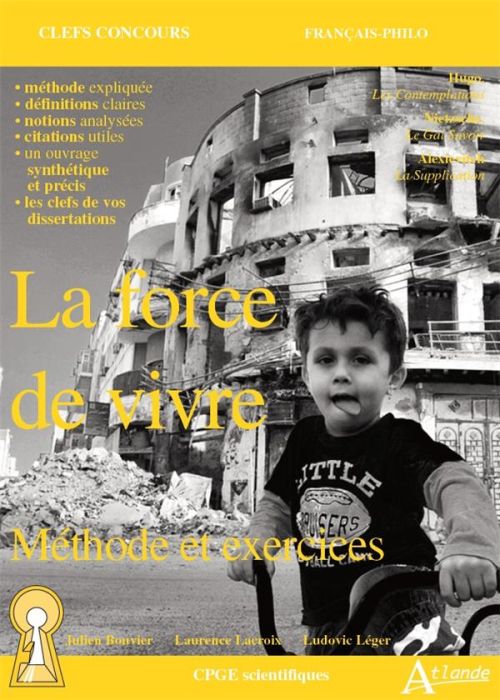 Emprunter La force de vivre. Méthode et exercices : Hugo, Les contemplations %3B Nietzsche, Le gai savoir %3B Svet livre