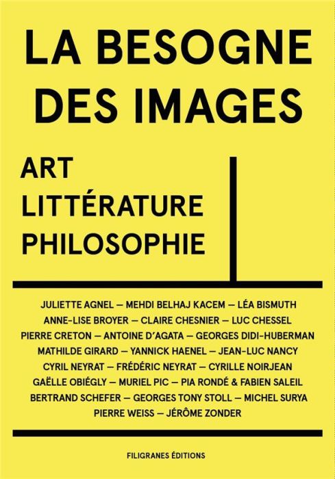 Emprunter La besogne des images livre